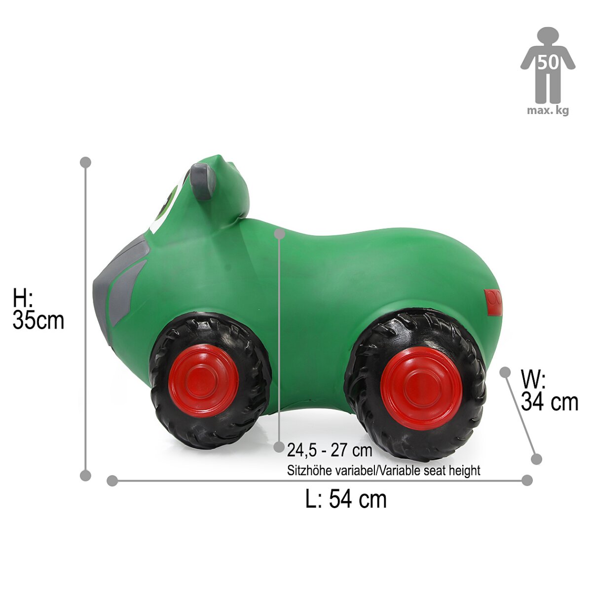 Fendt Hüpftraktor mit Pumpe