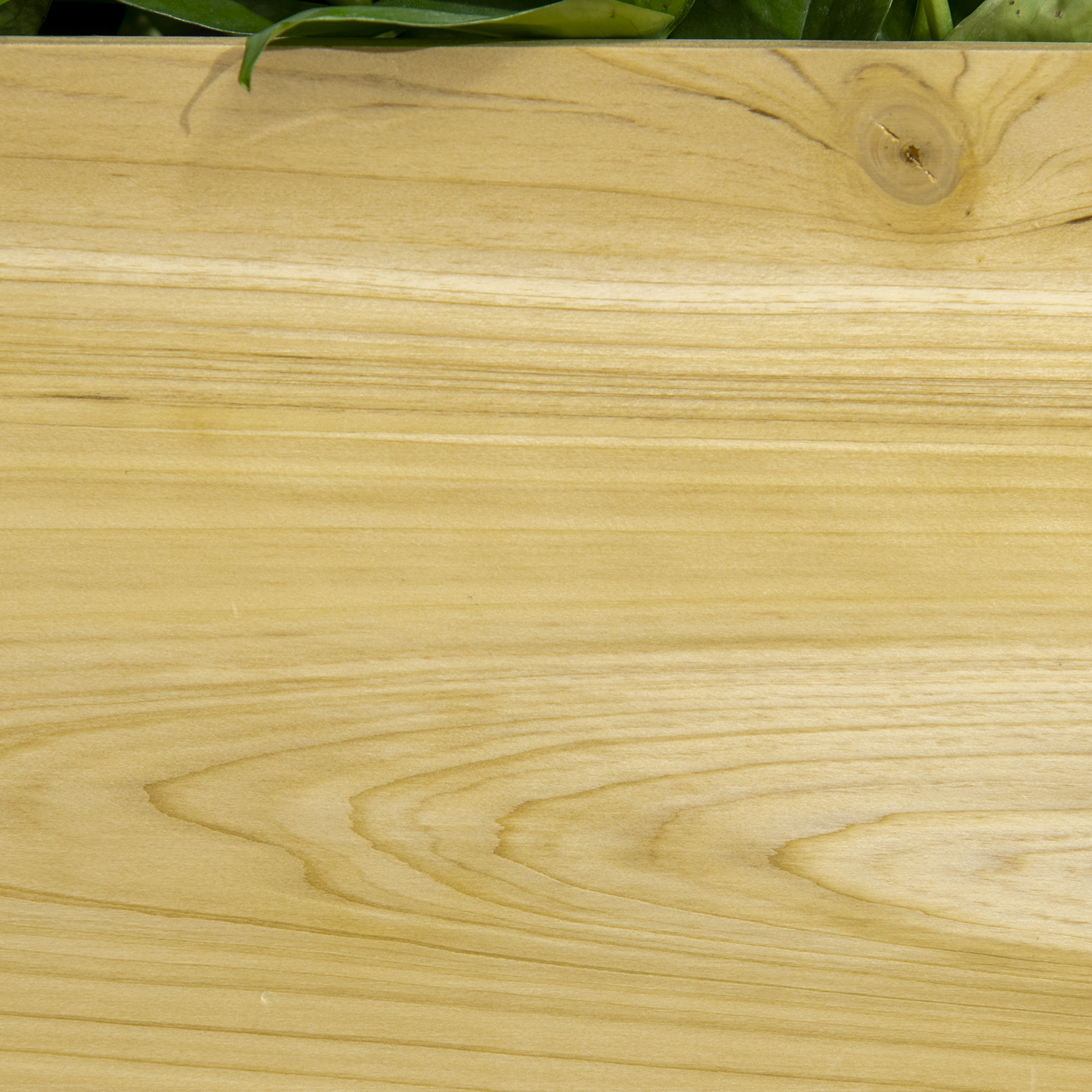 Hochbeet im Industrie-Design, mit 1 Regal, Innenverkleidung aus Vlies, wetterbeständig, 80 cm x 30 cm x 125 cm