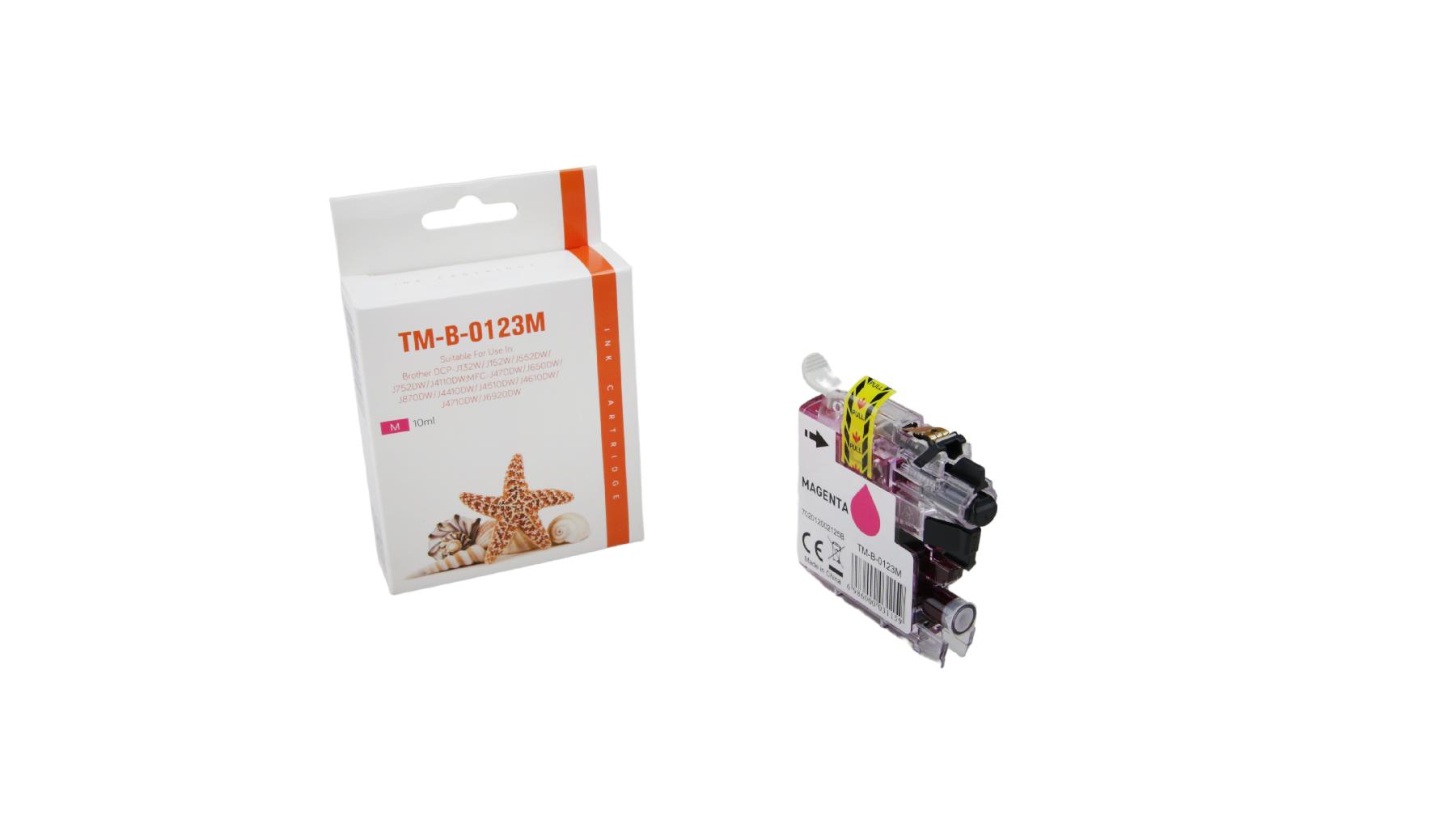 LC121/123M alternativ Tinte magenta / LC123M / 10ml LC121/123M alternativ Tinte magenta / LC123M / 10ml