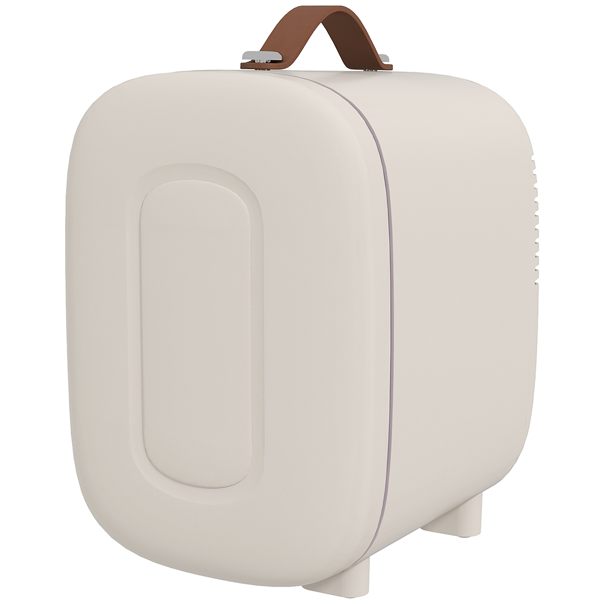 Mini Kühlschrank Kühlschrank Beauty Fridge, 4 L Fassungsvermögen, 20,3 x 26,3 x 28 cm, Cremeweiß Mini Kühlschrank Kühlschrank Beauty Fridge, 4 L Fassungsvermögen, 20,3 x 26,3 x 28 cm, Cremeweiß