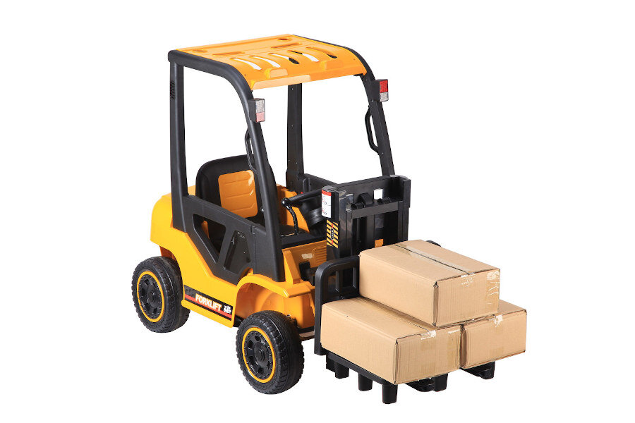 Kinderfahrzeug Gabelstabler - gelb