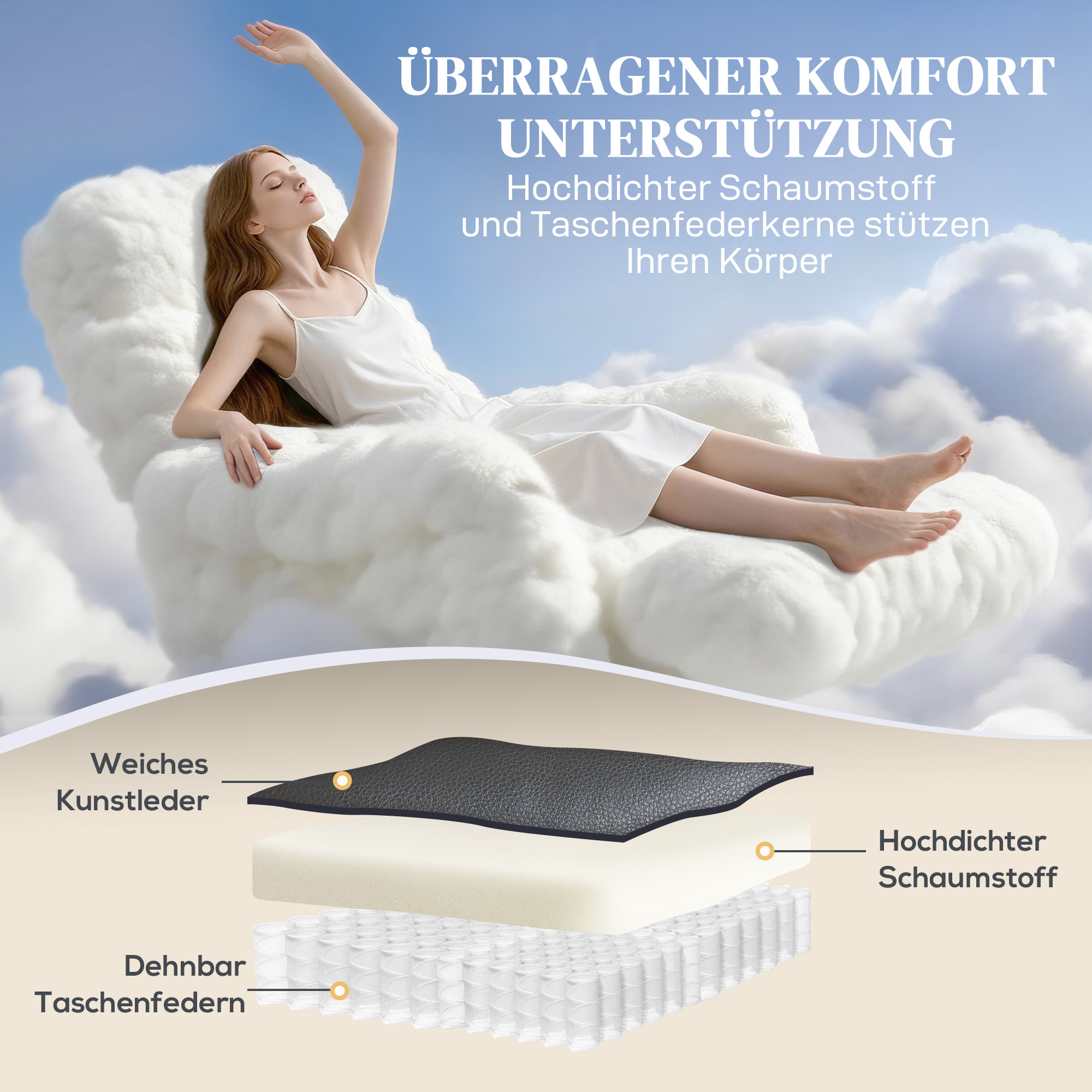 Fernsehsessel mit Aufstehhilfe Elektrischer Relaxsessel mit Fernbedienung, Fußstütze, Liegefunktion, Dunkelgrau