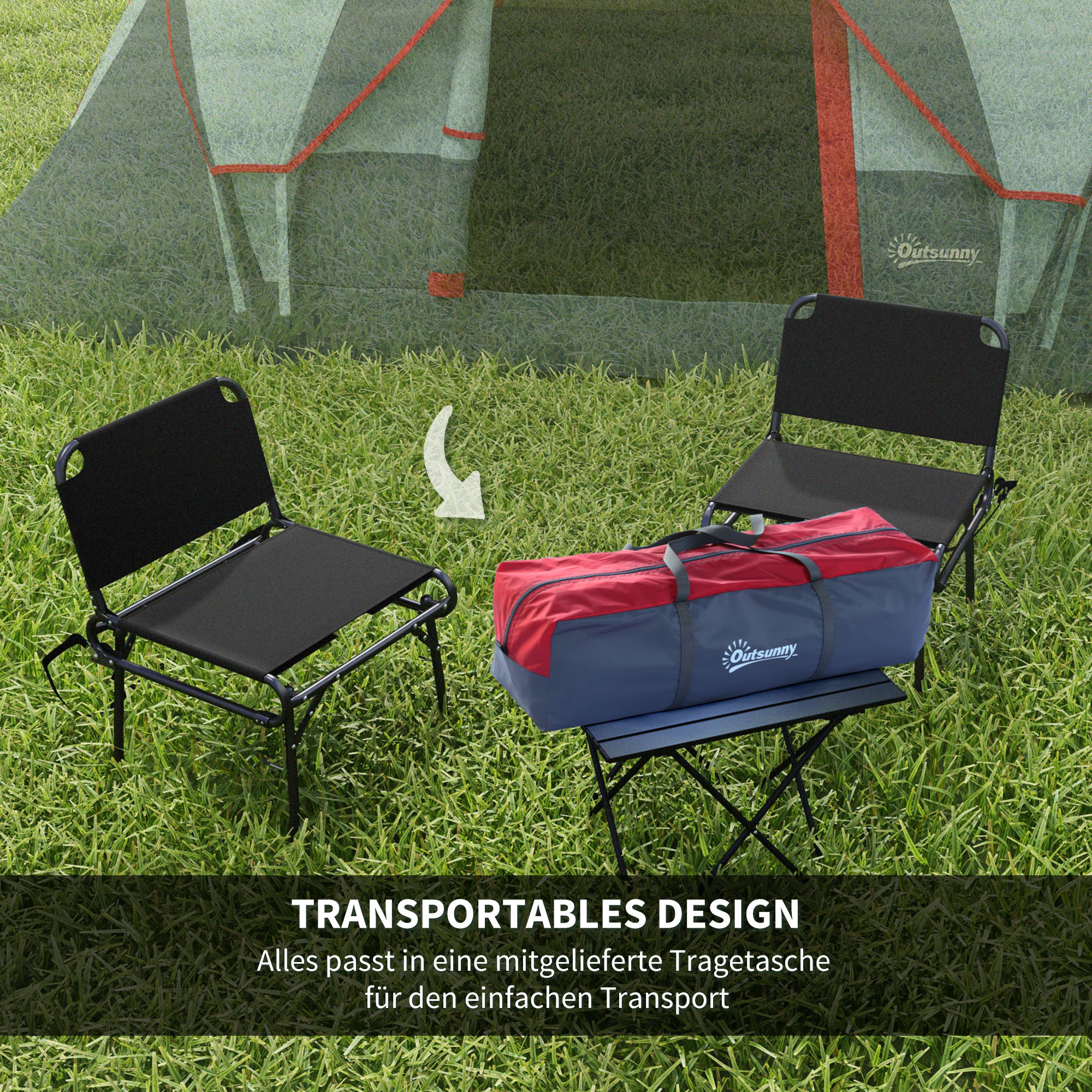 Campingzelt für 5-6 Personen stabil wasserdicht Familienzelt mit Eingang Fenster Packtasche, Zelt mit 3000mm Wassersäule Tunnelzelt Kuppelzelt für Camping Reise Garten, Hellgrau