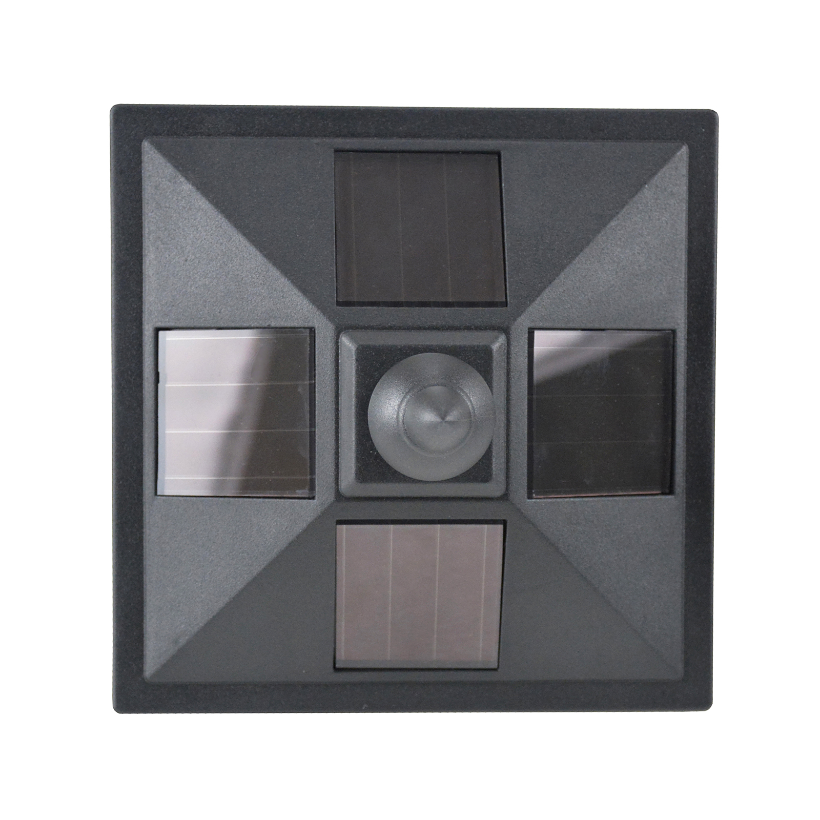 LED Solar Gartenlaterne, Stehleuchte aus Edelstahl Gartenlampe 120 cm hoch Windlicht Außenleuchte IP44, Solarlampe mit Lichtsensor 30 Lumen Erdspieß, Gartenlampe für Garten Balkon Schwarz