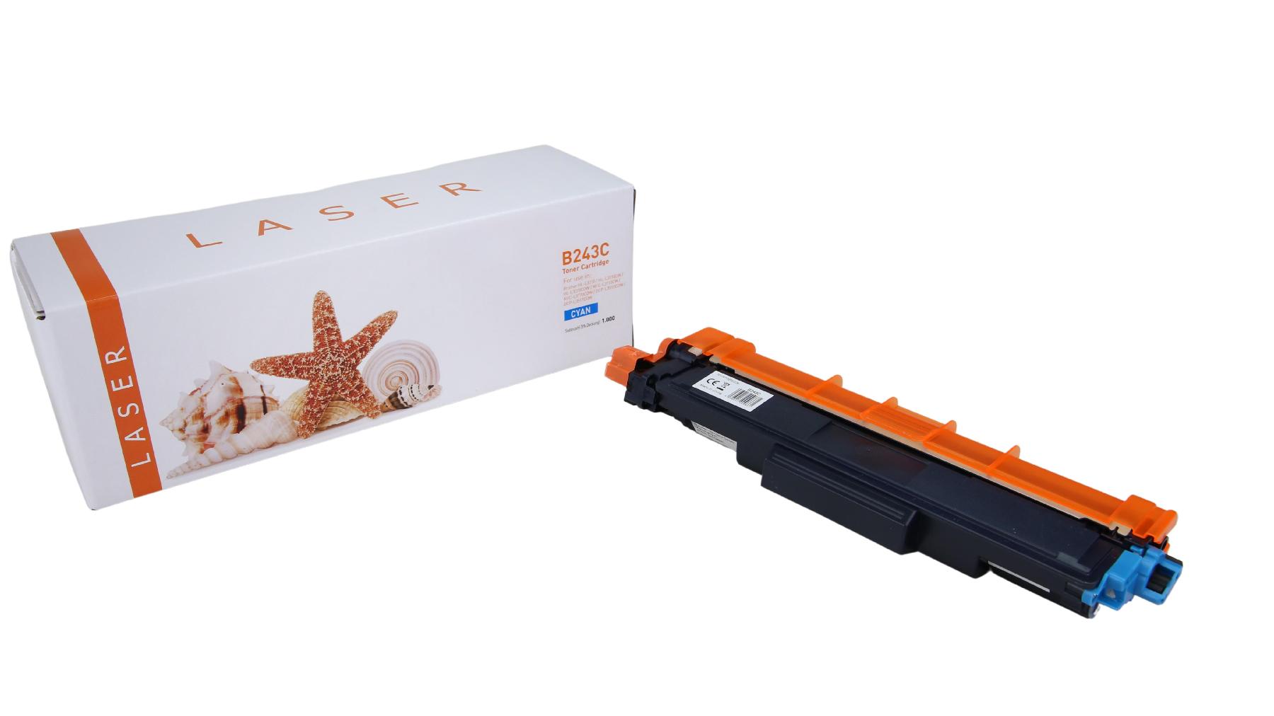 TN243C alternativ Toner cyan für Brother / TN243C / 1.000 Seiten