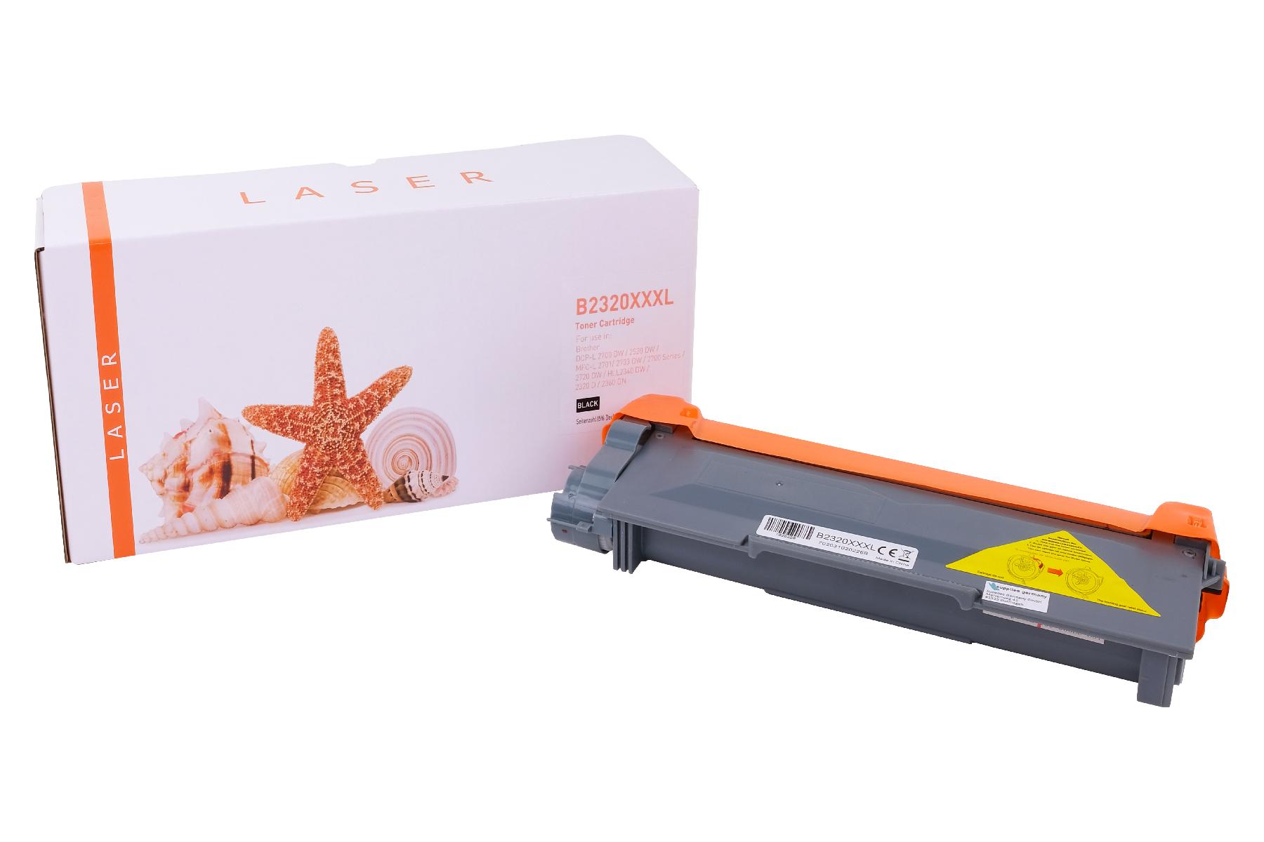 TN2320XXXL alternativ Toner schwarz für Brother / TN2320XXXL / 10.400 Seiten