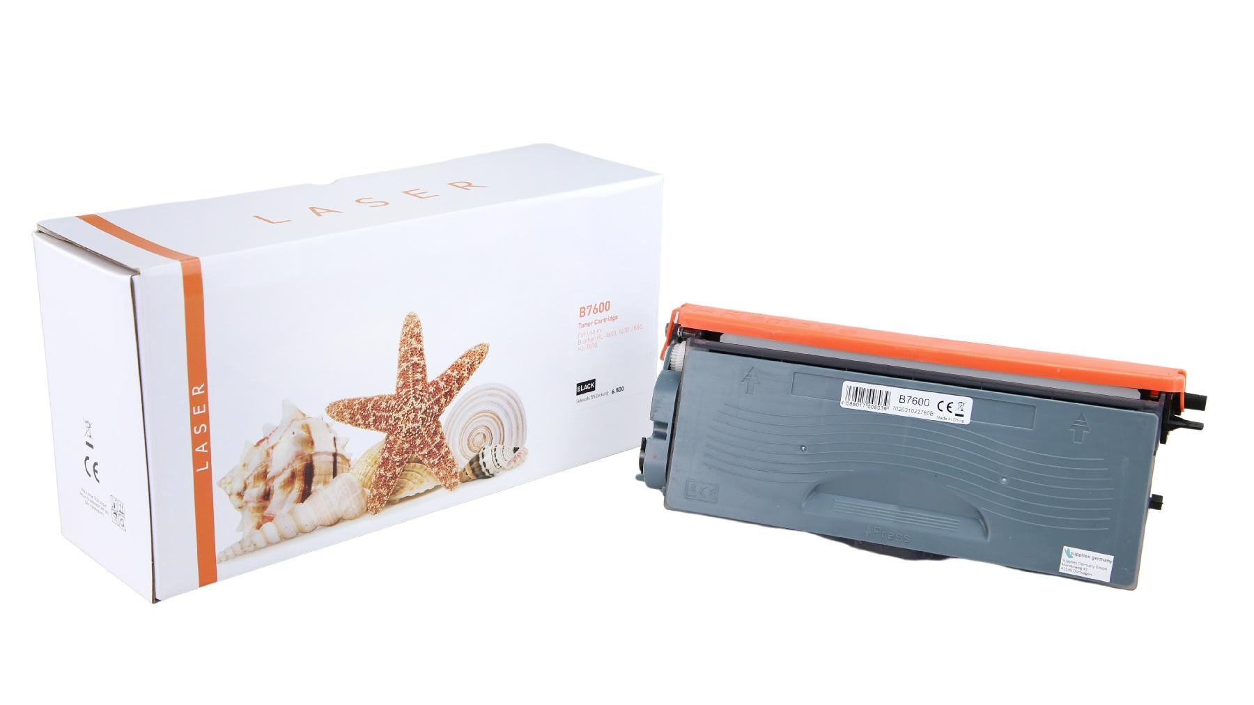 TN7600 alternativ Toner black für Brother / TN7600 / 6.000 Seiten