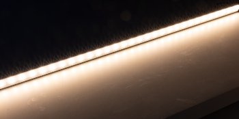 LED Unterbauleuchte "CT-FL80" 80cm, 667lm, 6W, 3000K / warmweiß