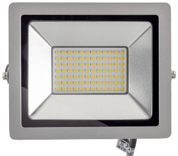 LED-Fluter SlimLine "CTF-SLT 30" silber, 30W, 2960lm, 4000K, neutralweiß, IP44