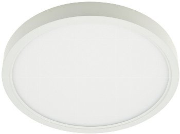 LED Deckenleuchte "Santano 18w", Ø 22,5cm, 18W, 1860lm, 3000K warmweiß