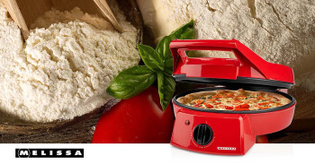 Pizzabäcker & Grill | 30 cm | einstellbare Temperaturregelung | 1800 W