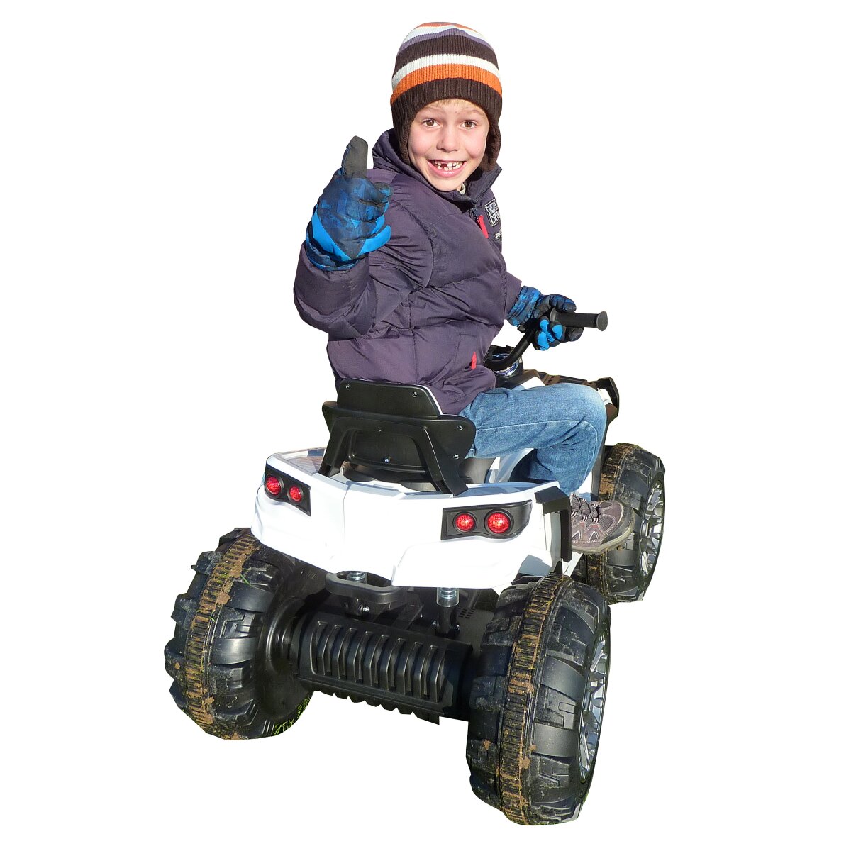 Kinderfahrzeug Quad Protector weiss