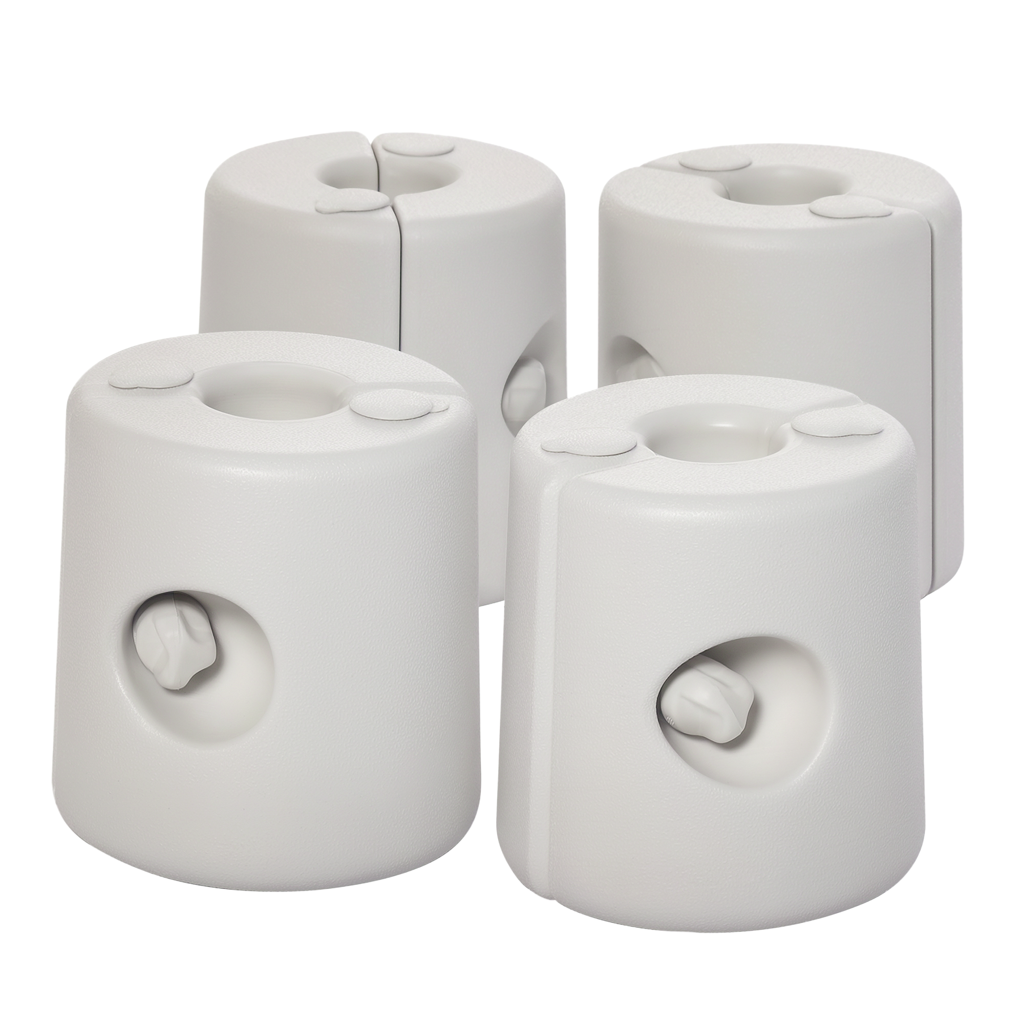 4 x Gewichte Pavillon Standfuß Standsicherung Partyzelt Befüllung mit Wasser/Sand PE ?24xH25cm