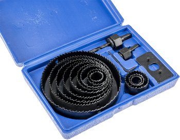 Lochsägen Set "Maxi" 16-teilig, 19 - 127mm, inkl. Transportkoffer