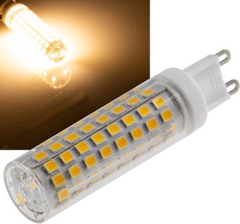 LED Stiftsockel G9, 10W, 1130lm - 330°, 230V, 3000K, warmweiß LED Stiftsockel G9, 10W, 1130lm - 330°, 230V, 3000K, warmweiß