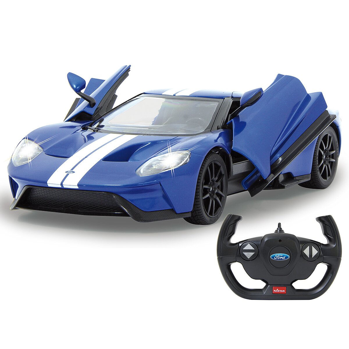 Ford GT 1:14 blau 2,4GHz Tür manuell