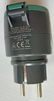 Funk-Steckdose für "Pilota Casa" Pro / IP44, 230V, 2000W, max. 30m