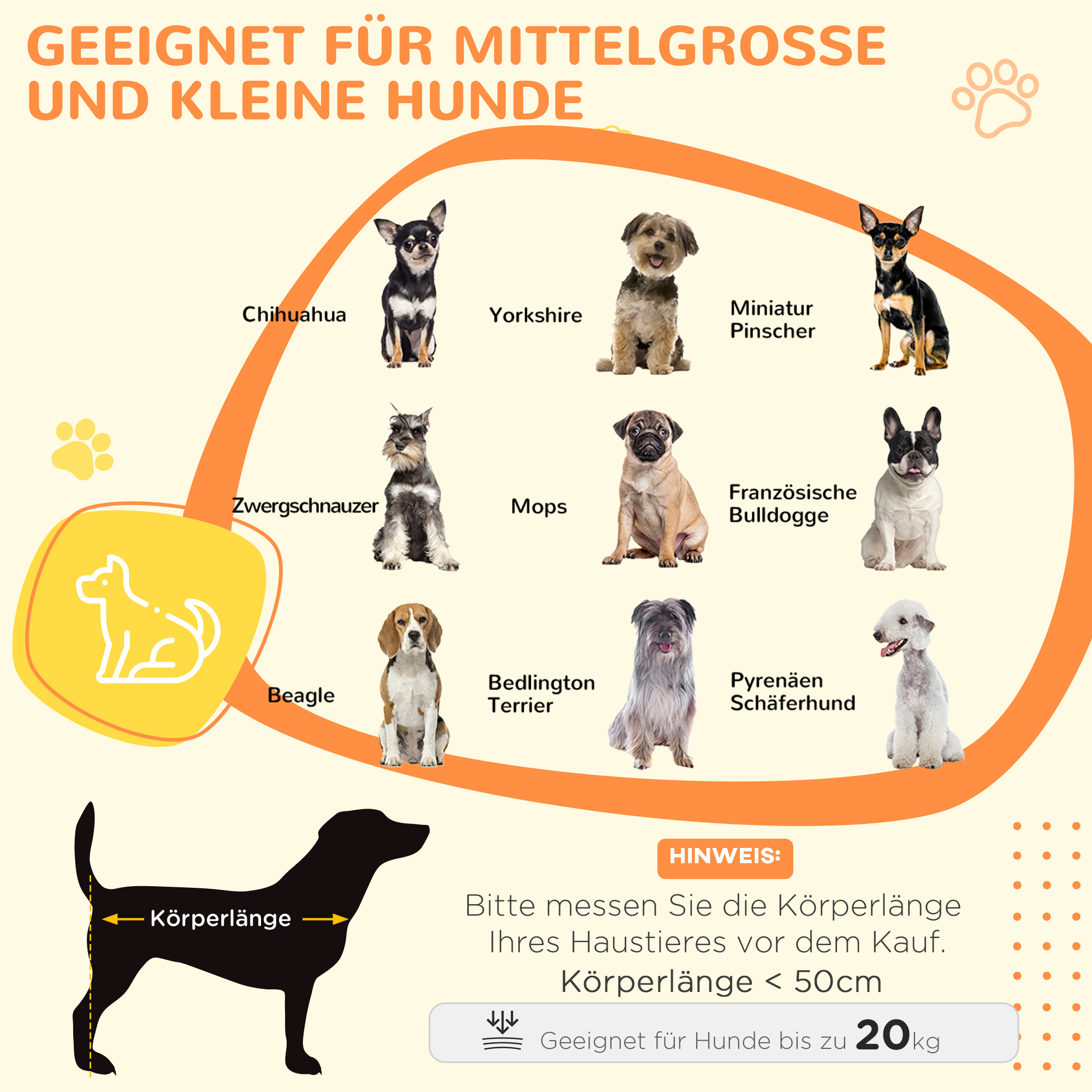 Hundekäfig Hundebox Hundetransportbox,  2 Türen, verriegelbar, Stahlgitter, 80 cm x 50 cm x 56,5 cm, Grau