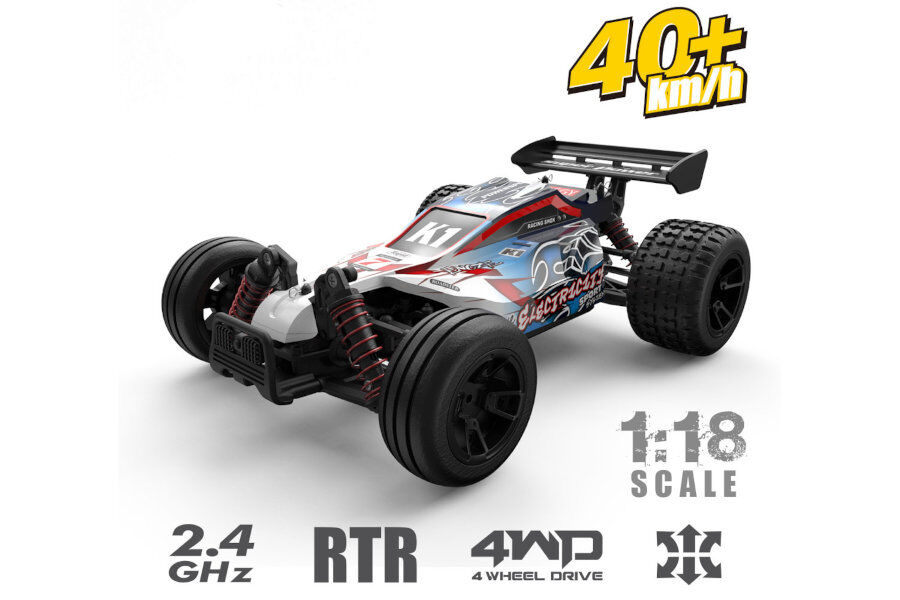 RC Buggy 1:18, 40 km/h, Allradantrieb - LiIon - "Electricity 306E" RC Buggy 1:18, 40 km/h, Allradantrieb - LiIon - "Electricity 306E"