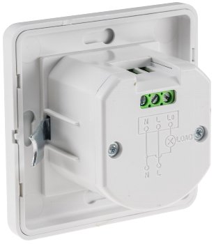 Bewegungsmelder 160° Unterputz / IR & Akustik Sensor, 3-Draht, weiß