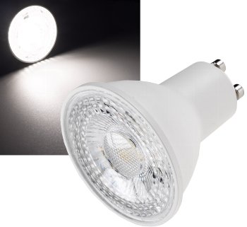 LED Strahler GU10 "P90" - 4146k, 896lm, 230V/9W, 38°, neutralweiß LED Strahler GU10 "P90" - 4146k, 896lm, 230V/9W, 38°, neutralweiß