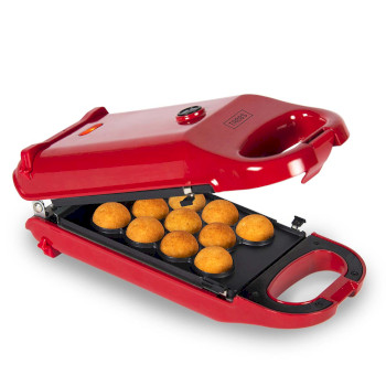 6-in-1-Snack-Maker / Comfortcook für leckere Waffeln, Donuts, Cake Pops, Madeleine-Kekse, Waffelschalen für Eis und Mini-Kuchen