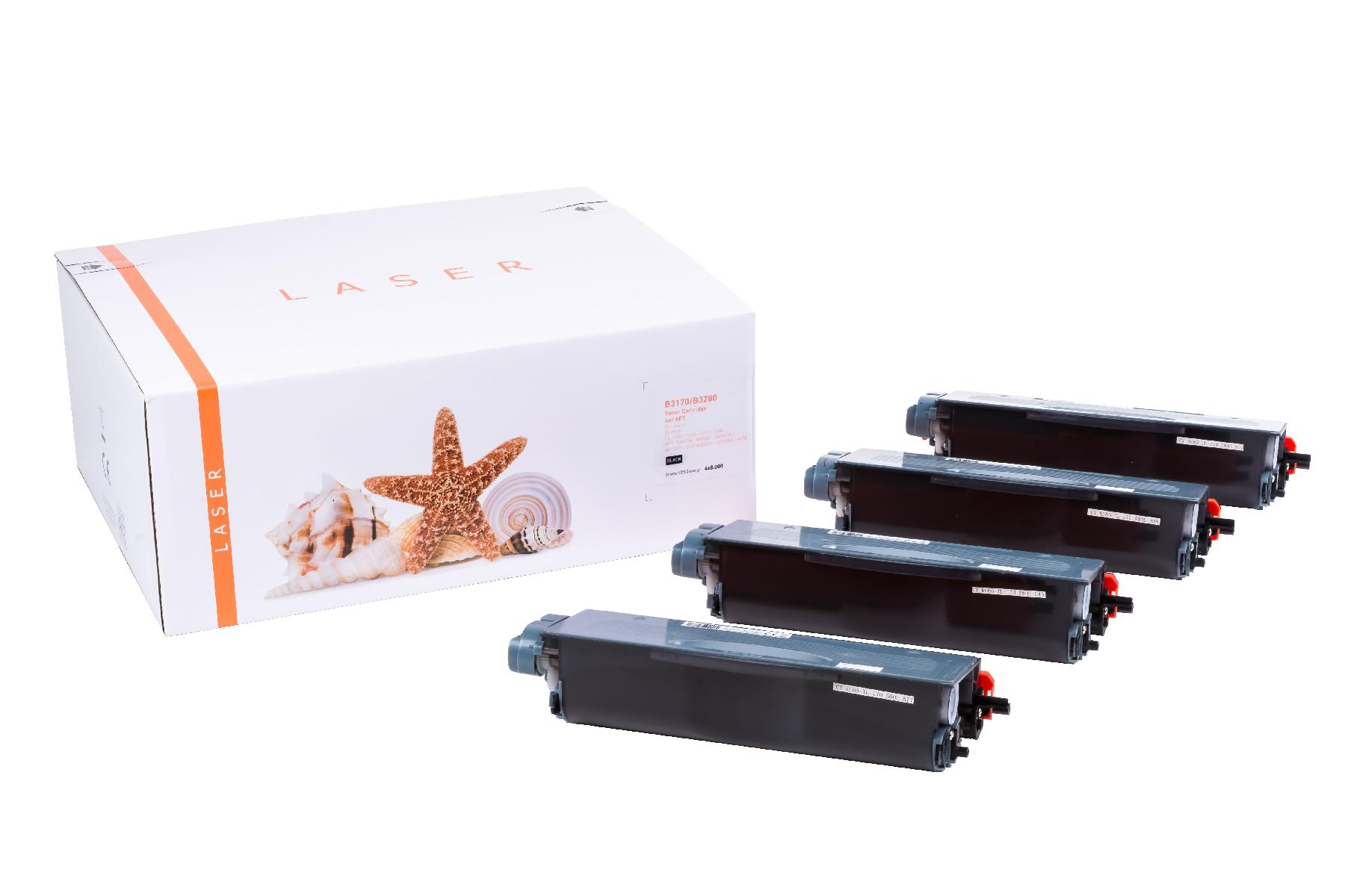 4er Set TN3170/3280 alternativ Toner black / TN3170/TN3280 / 4x8.000 Seiten 4er Set TN3170/3280 alternativ Toner black / TN3170/TN3280 / 4x8.000 Seiten