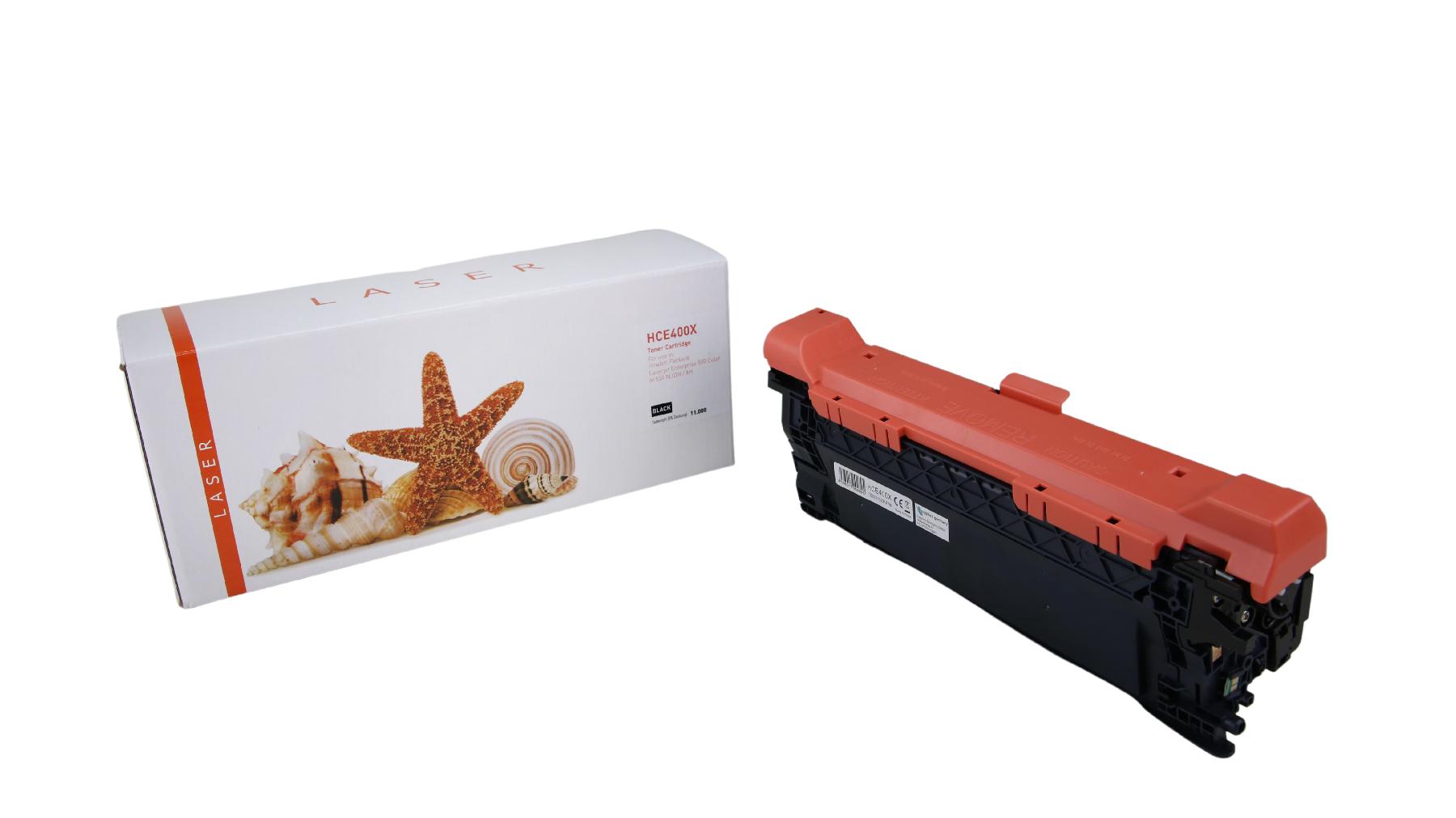 CE400X alternativ Toner schwarz für HP  / CE400X / 507A / 11.000 Seiten