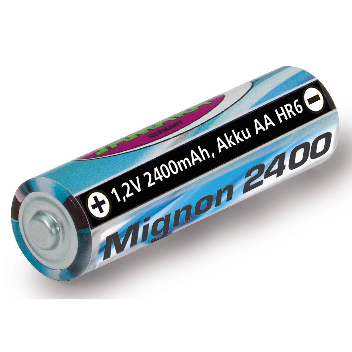 Akku 1,2V 2400mAh NiMh Mignon AA HR6 Akku 1,2V 2400mAh NiMh Mignon AA HR6