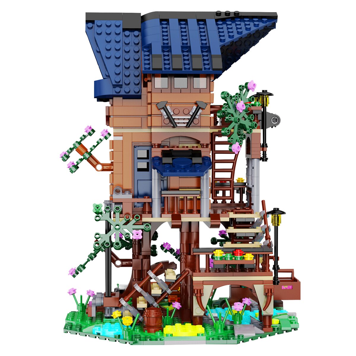 CaDA Set C6604W Baumhaus 4 Jahreszeiten Bricks