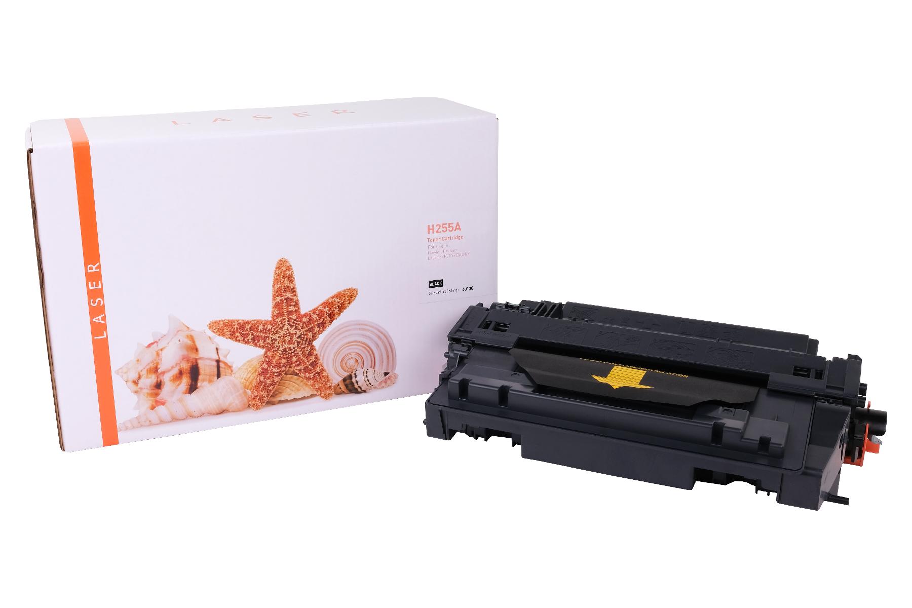 CE255A alternativ Toner schwarz für HP / CE255A / 55A / 6.000 Seiten CE255A alternativ Toner schwarz für HP / CE255A / 55A / 6.000 Seiten