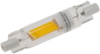 LED Strahler R7s "Glas RS78" / 360°, 510lm, 78mm, 4000k / neutralweiß