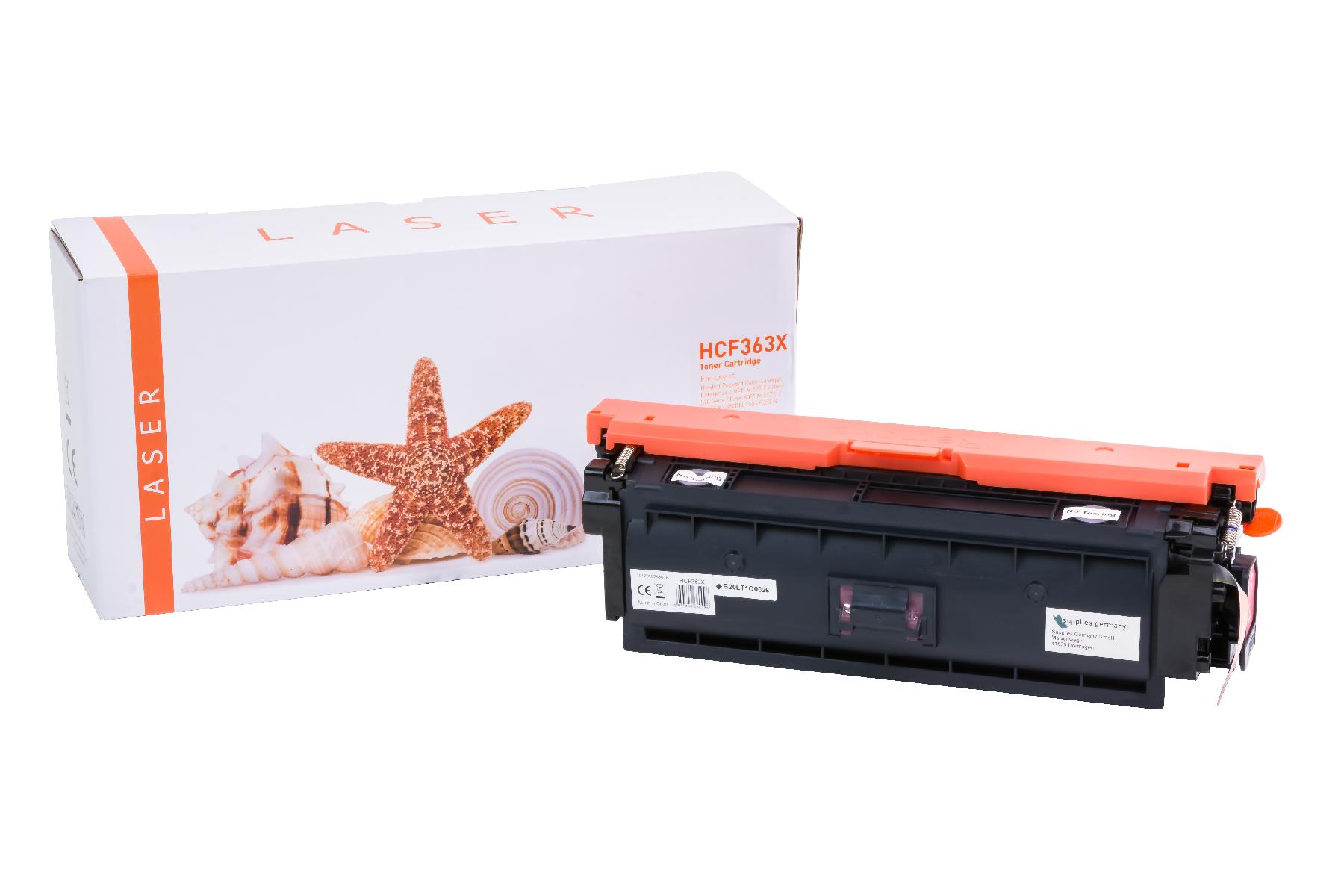 CF363X alternativ Toner magenta für HP / CF363X /508X / 9.500 Seiten
