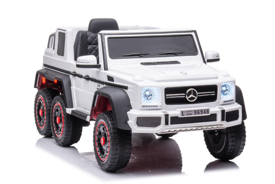 Kinderfahrzeug Mercedes G63 AMG 6x6 - weiß