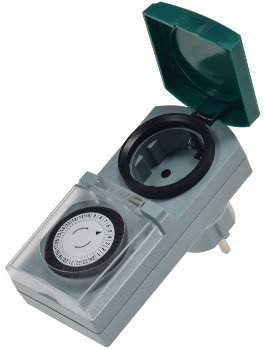 analoge Tages-Zeitschaltuhr, IP44 / IP44, max. 3500W / 16A