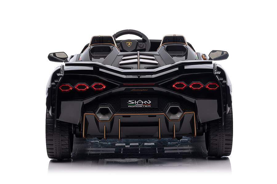 Kinderfahrzeug Lamborghini SIAN 2 Sitzer - schwarz