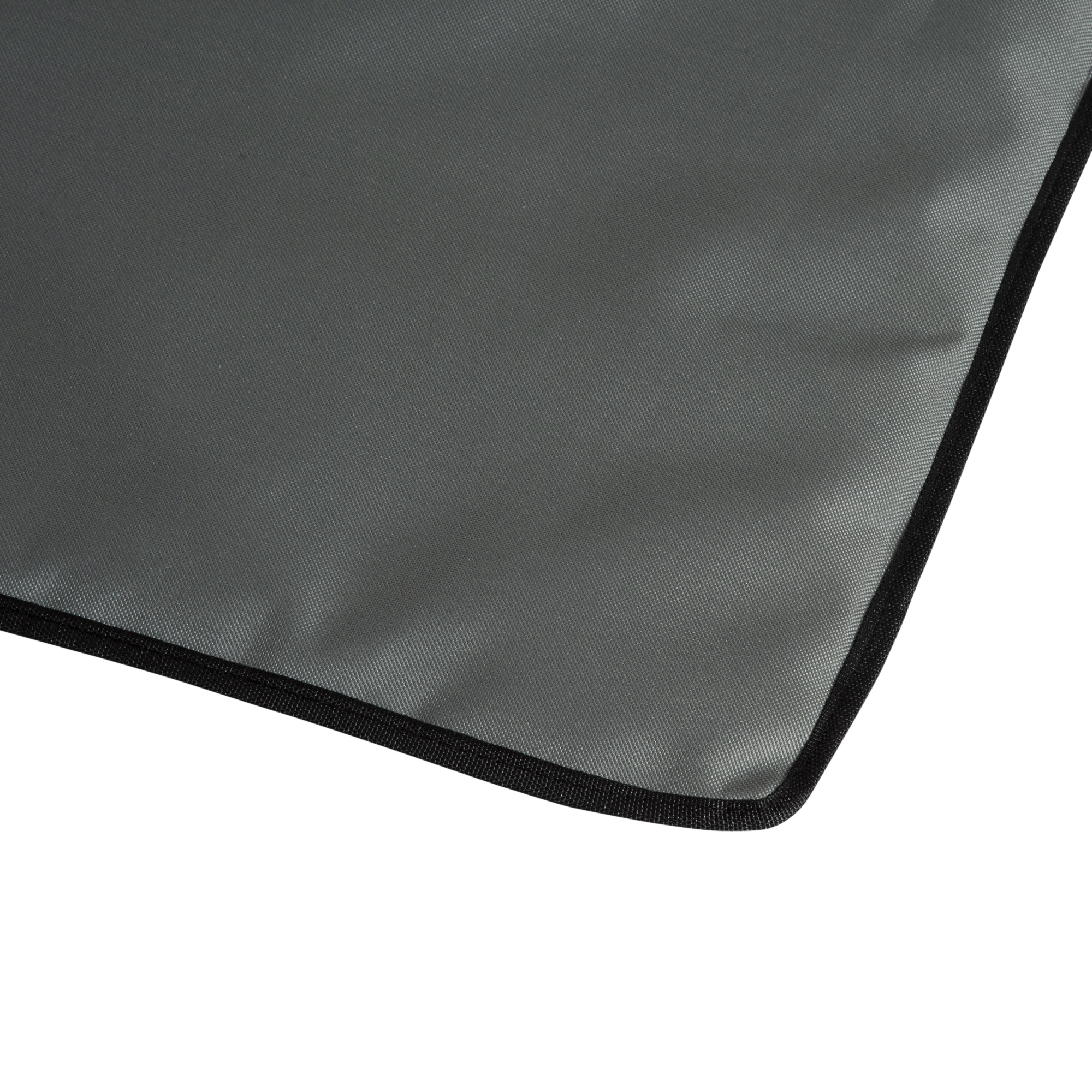 2er-Set Strandmatte, verstellbar, faltbar, 124L x 53B x 37-50H cm, Grau