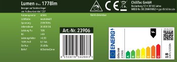 LED Unterbauleuchte "Arusha", weiß, USB A+C PD, 60cm, Licht neutralweiß