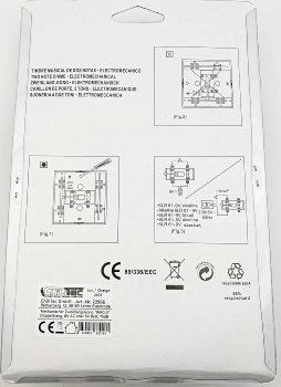 Mechanischer Zweiklang-Gong "RMG 2", Doppelklang, 8V AC, 75dB, 116x116x48mm