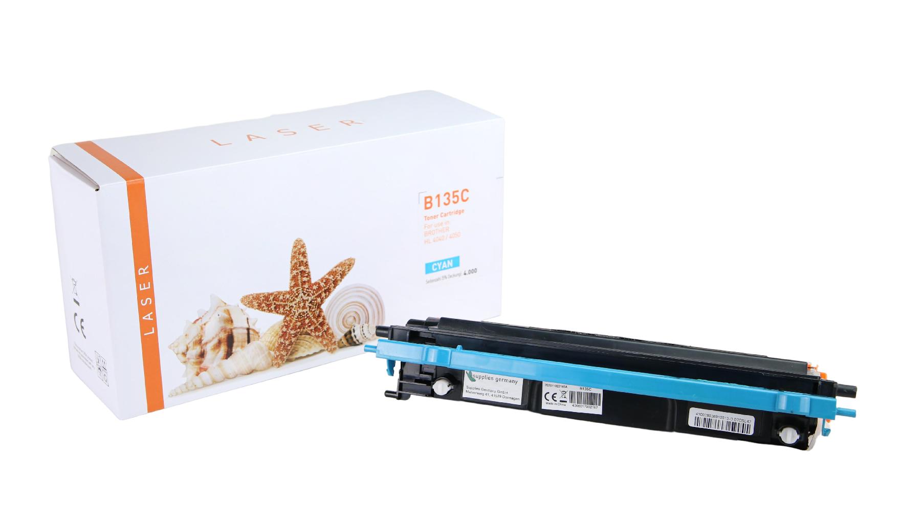 TN135C alternativ Toner cyan Brother / TN135C / 4.000 Seiten TN135C alternativ Toner cyan Brother / TN135C / 4.000 Seiten