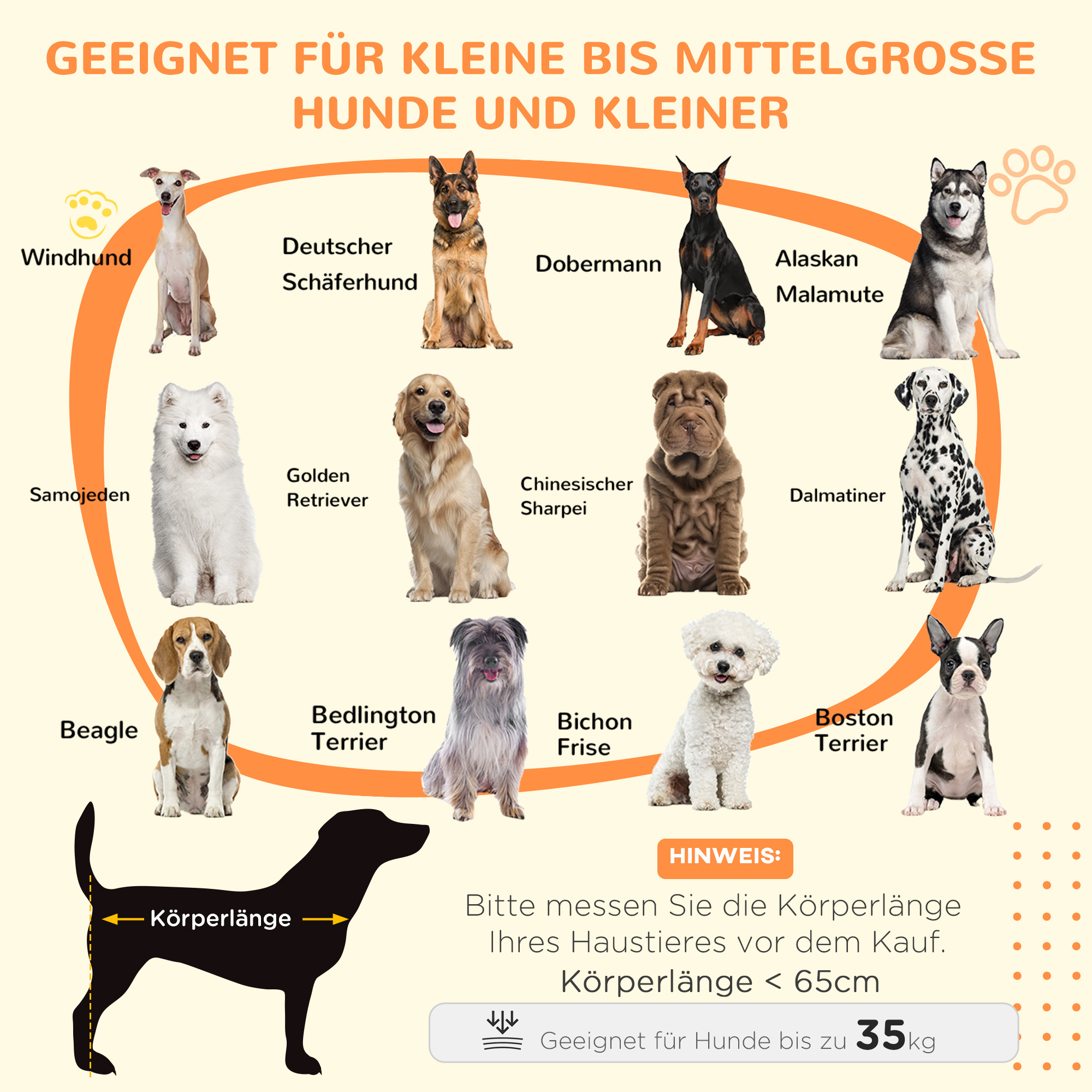 Hundekäfig Hundebox, 2 Türen, inkl. Verriegelung,116 cm x 60 cm x 87 cm, Grau