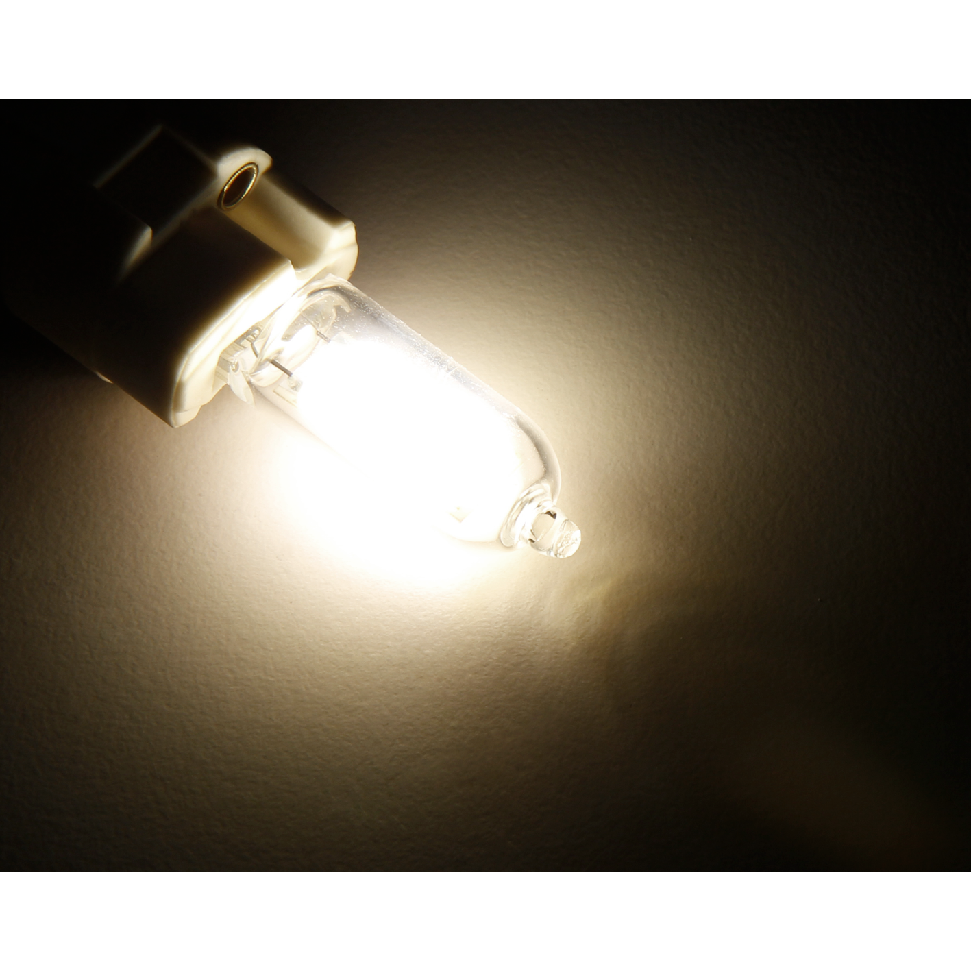 LED-Stiftsockellampe McShine, G9, 4W, 490 lm, warmweiß