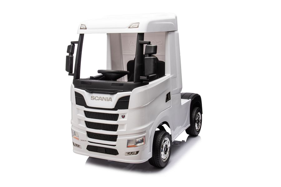 Kinderfahrzeug SCANIA R Series 4 Motoren - mit Hänger - schwarz