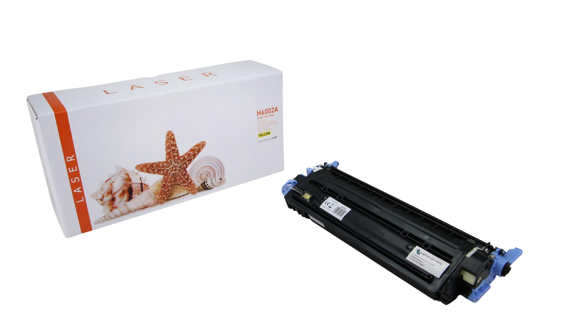 Q6002A alternativ Toner yellow für HP / Q6002A /124A / 2.000 Seiten