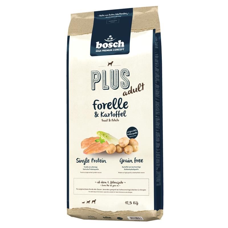 Bosch Plus Forelle & Kartoffel - 12,5 kg Bosch Plus Forelle & Kartoffel - 12,5 kg