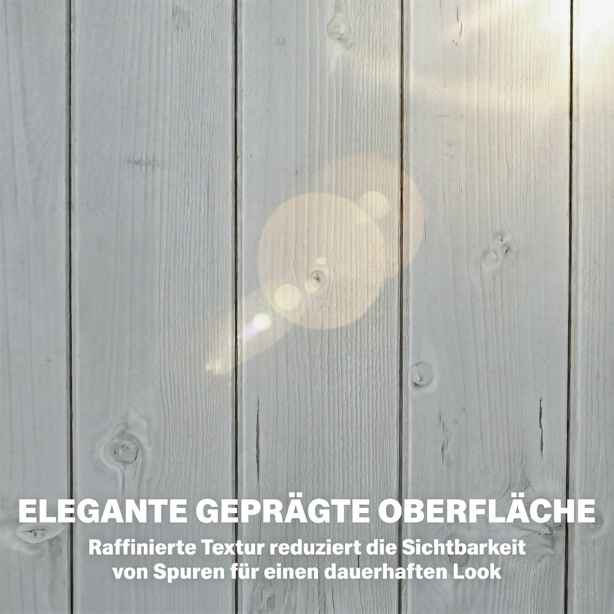 Gartenschrank Holz extra hohe Geräteschuppen mit verstellbar Ablage magnetisch Tür galvanisiert Dach Belüftung