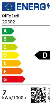 LED Unterbauleuchte "SMD pro" 60cm, 7W, 940lm, 6500k, Licht weiß