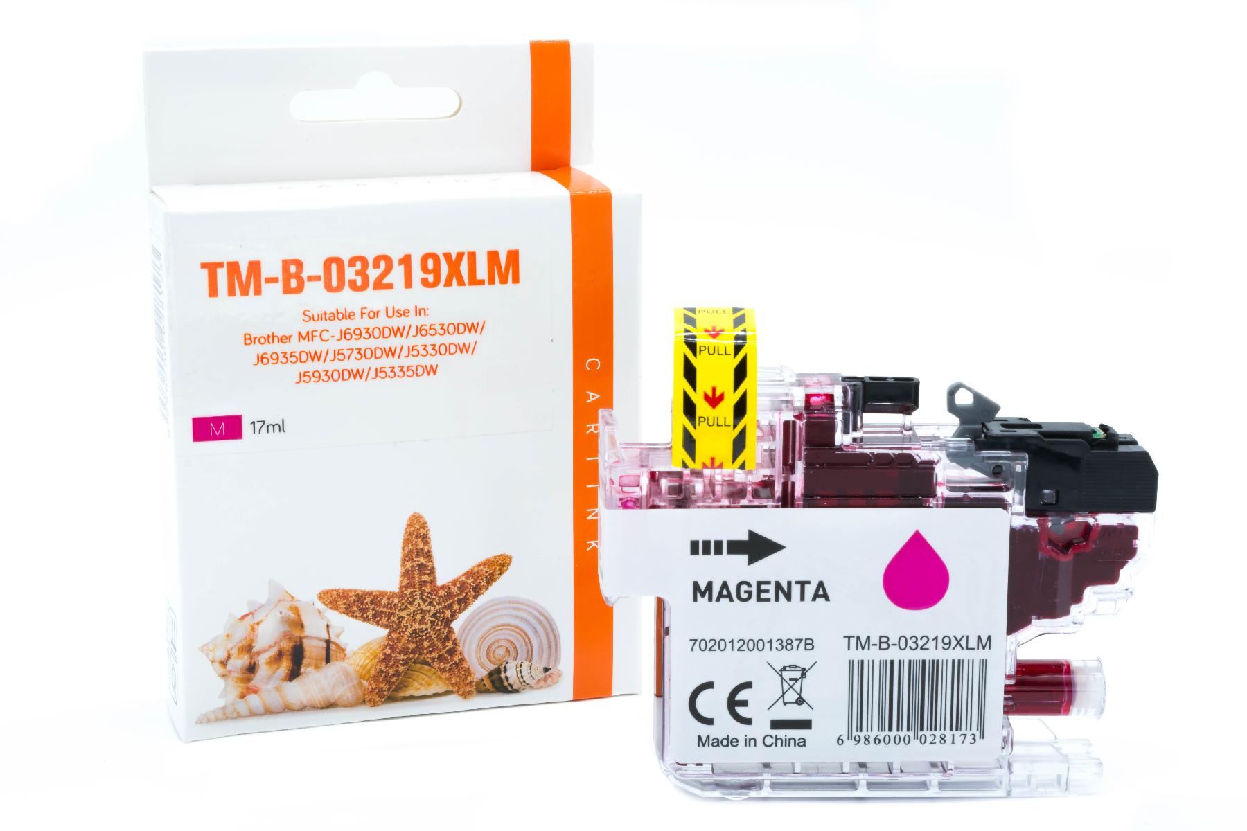 LC3219M alternativ Seestern Tinte magenta für / LC3219M / 17ml