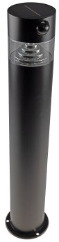 LED Solar Wegeleuchte "SWL-AS50" / IP44, warmweiß 3000K, PIR Sensor, 50cm