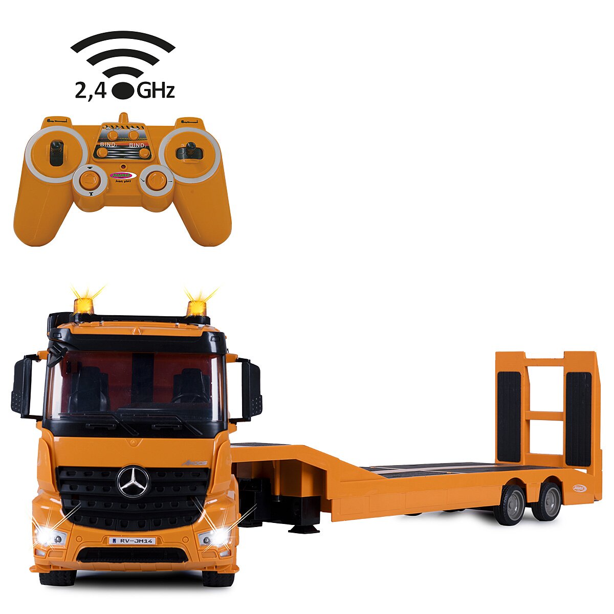 Tieflader Mercedes-Benz Arocs 1:20 2,4GHz Tieflader Mercedes-Benz Arocs 1:20 2,4GHz